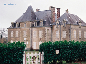 Façade et entrée du château